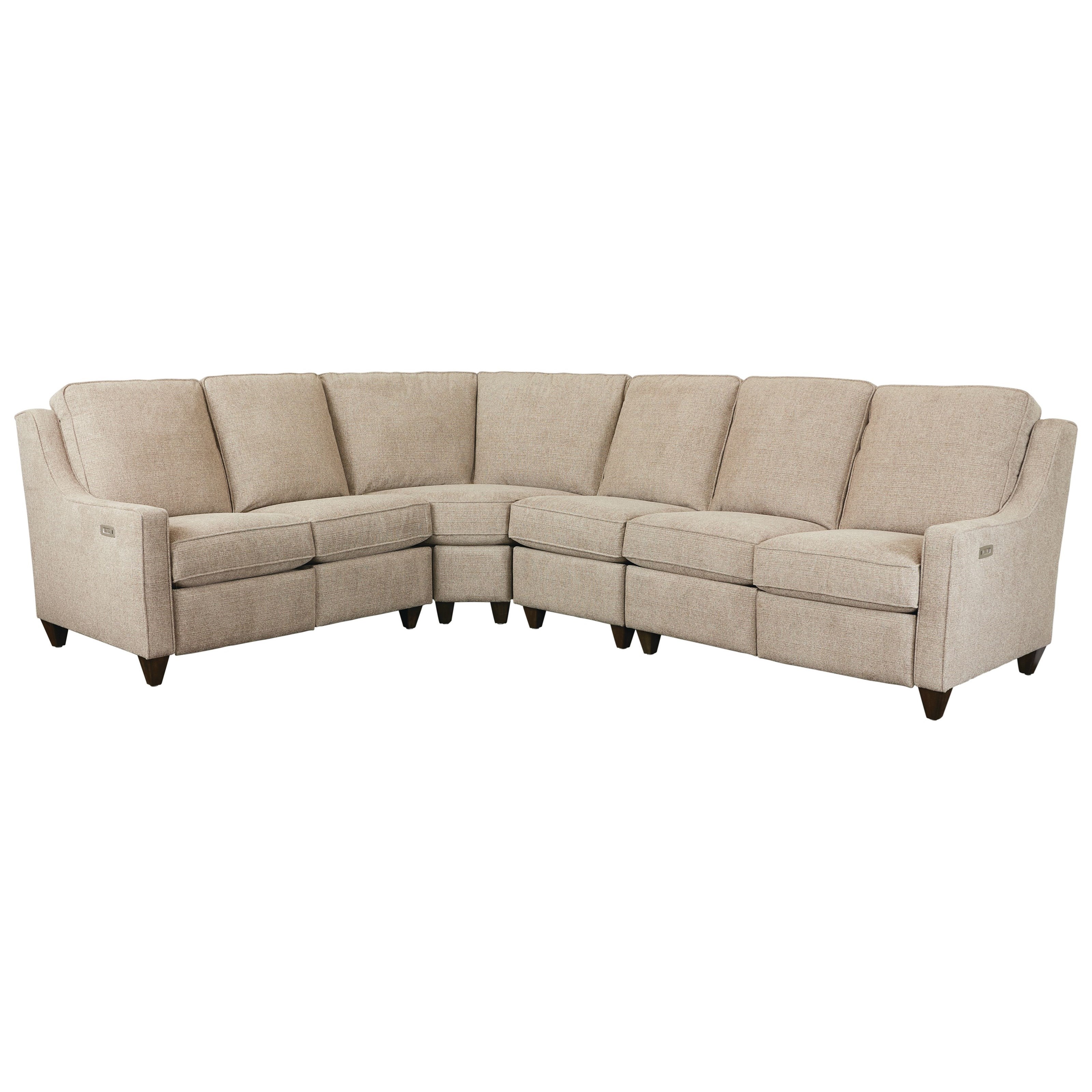 Bassett Magnificent Motion Customizable 4Piece Power Reclining